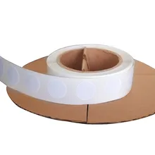 Белый пустой nfc-тег ntag213 чип 13,56 МГц D25 мм-упаковка из 1000 шт