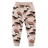 Jumping Meters Children's Animals Print Boys Girls Sweatpants Autumn Spring Whale Baby Trousers Pants Sport Harm Kids Lose Pant 3