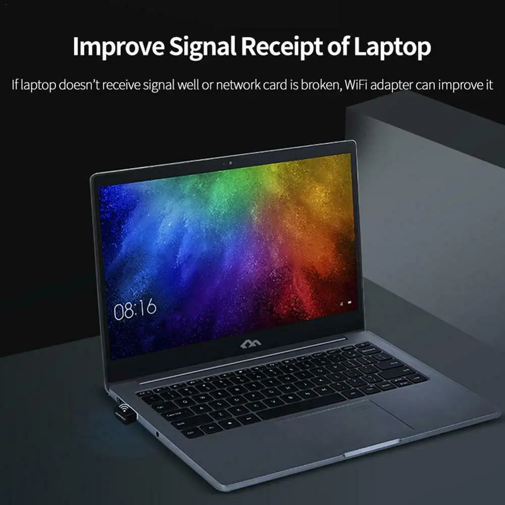 Двухдиапазонный беспроводной USB Wifi адаптер 650 Мбит/с ЛВС USB Ethernet 2,4G& 5,8G Wi-Fi сетевая карта Wifi ключ 802.11n/g/a/ac