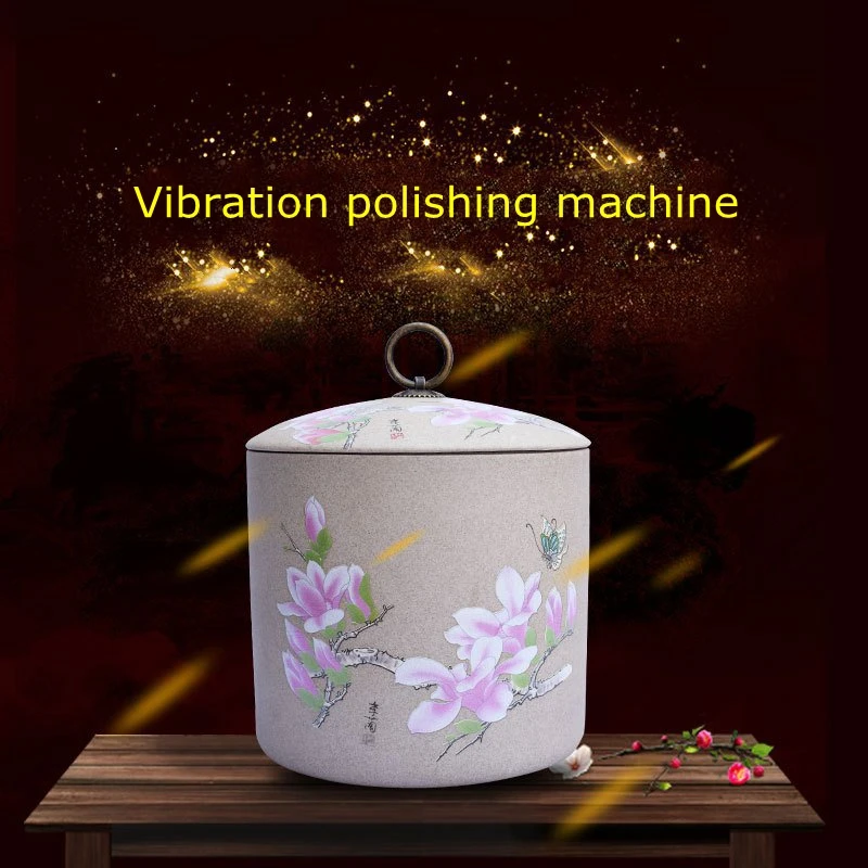 

Ornaments Polisher Household DIY Automatic Adjustable Speed Timed High Power Vibration Polishing High Quality Rock Mud Tools