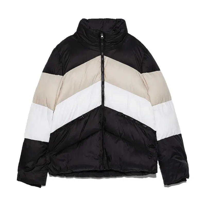 Осенняя куртка, Женская куртка-бомбер, Корейская винтажная цветная куртка, Женская парка, зимние черные куртки, пальто, chaquetas mujer