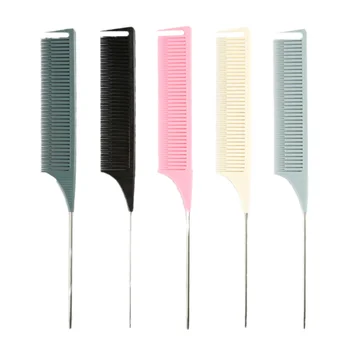 

5Pcs Hair Dye Combs Hair Coloring Tools Pointed Tail Combs Hair Tinting Combs Hairdressing Supplies for Salon Home Use (Black Gr