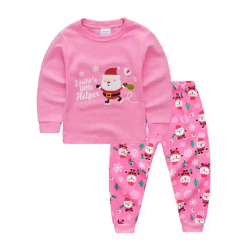 Autumn Child Pajama Cartoon Excavator Pyjamas Set Kids Pijama Infantil Boys Nightwear Cotton Girls Long Sleeve Sleepwear Suit cheap plus size pajama sets Sleepwear & Robes