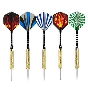 

15pcs 18g Professional Steel Tip Darts Aluminum Shaft Hard Darts Metal Needle A69A
