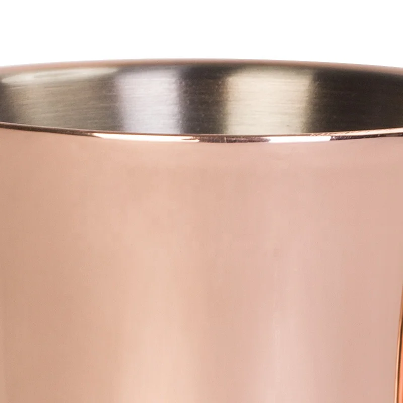 Двухслойная Медная кружка ручная работа прочные кофейные кружки мул чайная