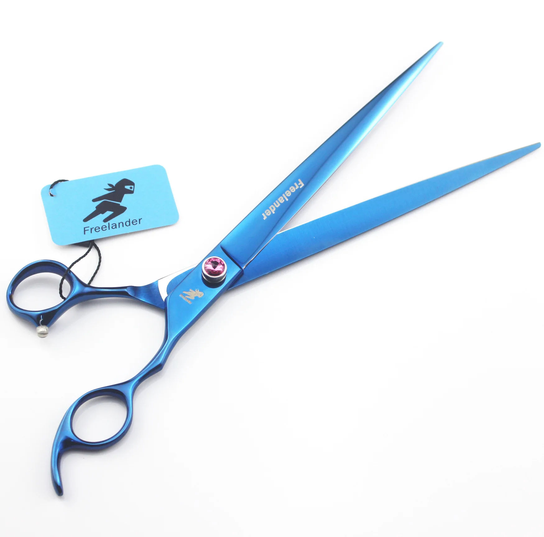 

10 inch 440c quality Professional Pet Scissors groomer Straight Scissors Dog straight shears sharp edge Dog grooming scissors