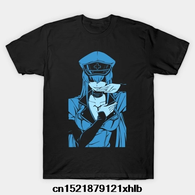 Мужская футболка Esdeath-Akame Ga Kill для забавных футболок новинка мужчин |