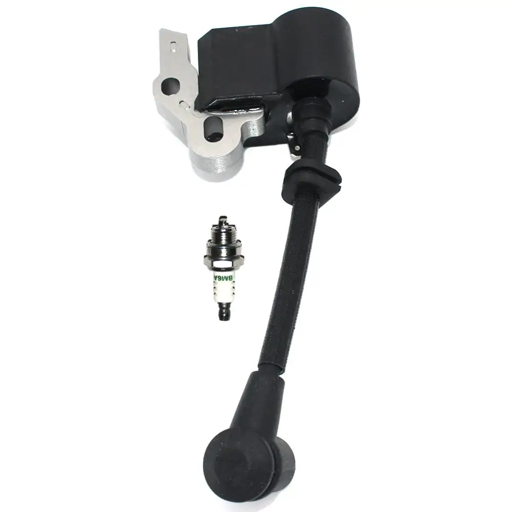 Ignition Coil For McCulloch MAC280B MAC284S MAC320B MAC320BV MAC325BP MAC1385L MAC2380L MAC2816 MAC2818 MAC2827 MAC3210 MAC3212 afbeelding