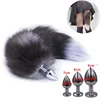 3 Size Fox Tail Anal Toys Plush Silica Gel Plug Sex Toys for Women Man Couple Gay BDSM Cosplay Anal Tail Homosexual Animal Tail 1