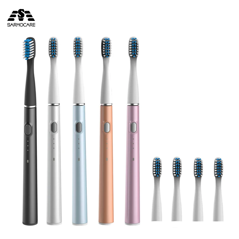 Sarmocare Electric Toothbrush Rechargeable 3 Modes Rechargeable Teeth Whiten Brush IPX7 Waterproof Clean Oral Care Toothbrush Sarmocare Electric Toothbrush Rechargeable 3 Modes Rechargeable Teeth Whiten Brush IPX7 Waterproof Clean Oral Care Toothbrush