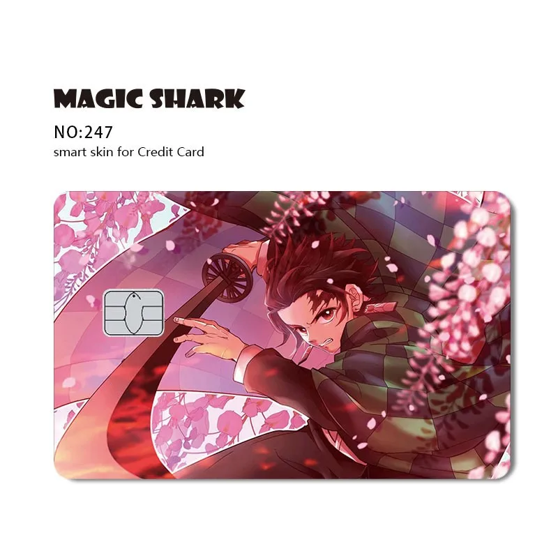 Acrylic Wolf Debit Card Skin  Card Skin Anime Debit Card Skins   WrapCart Skins