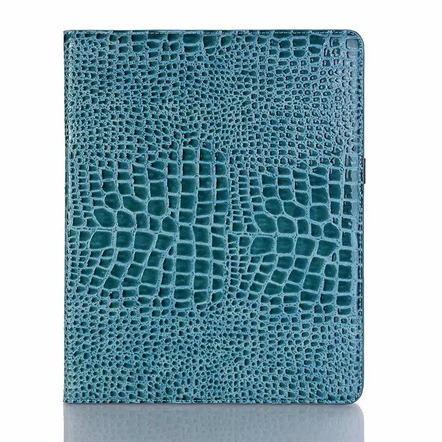 Folio Stand Coque для нового iPad Pro 11 чехол роскошный Слот для крокодиловой карты PU кожаный чехол для iPad Pro 11 Роскошный чехол - Цвет: Blue