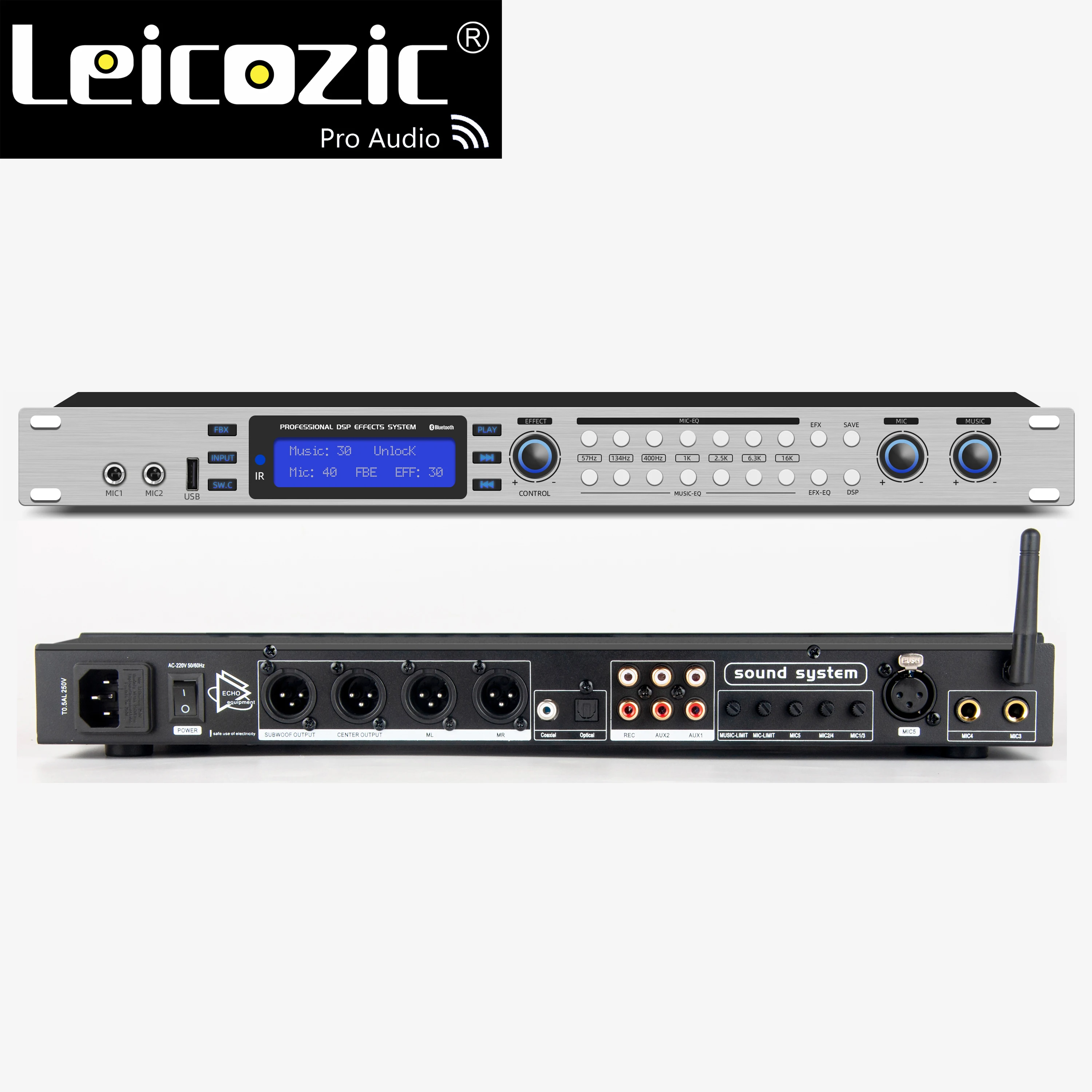Brand New 6 Channel Audio Mixer Sound Mixing