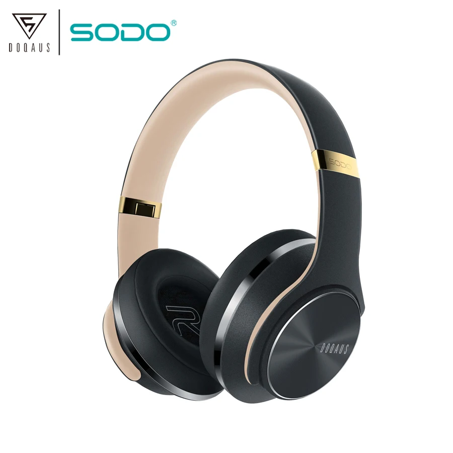 

SODO V5 EQ Mode Wireless Headphone NFC 2 in1 Twist-out Bluetooth 5.0 Speaker Headphone with Microphone for PC & Mobile DOQAUS