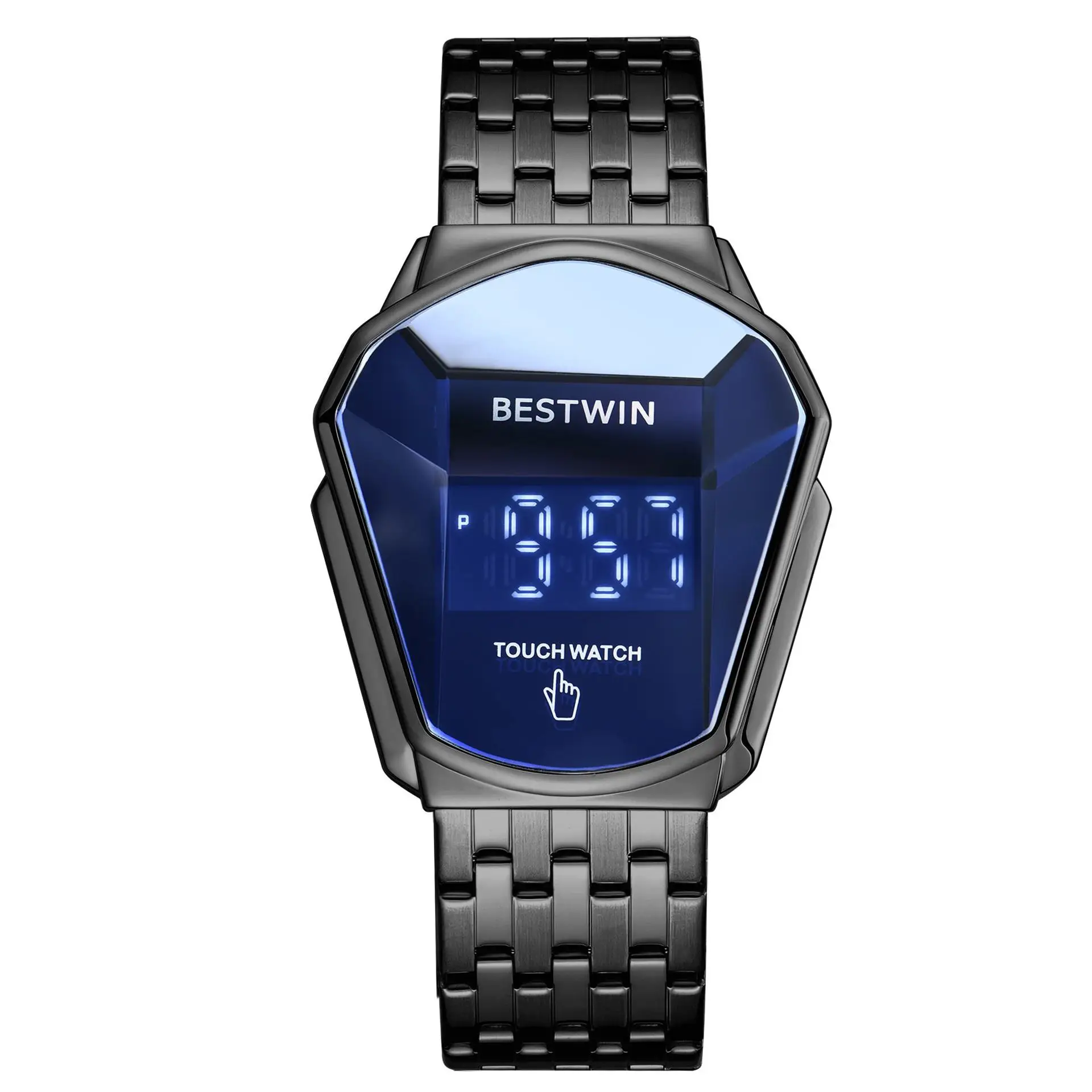 Top Brand Watches for Men's Touch Screen LED Digital Display
