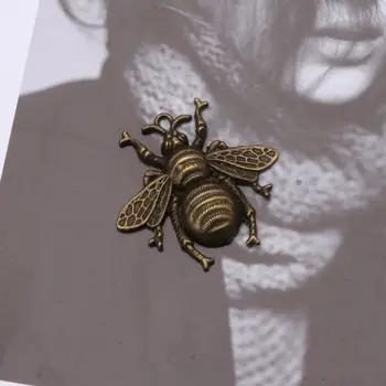 

Bee Collection Honeybee Charm Pendants Jewelry Finding For DIY Necklace Bracelet 19QC