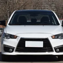 Aplend для Защитные чехлы для сидений, сшитые специально для Mitsubishi Lancer ex 09/10/11/12/13/14/15/16 Фары прозрачный абажур лампы в виде ракушки маска фары крышка