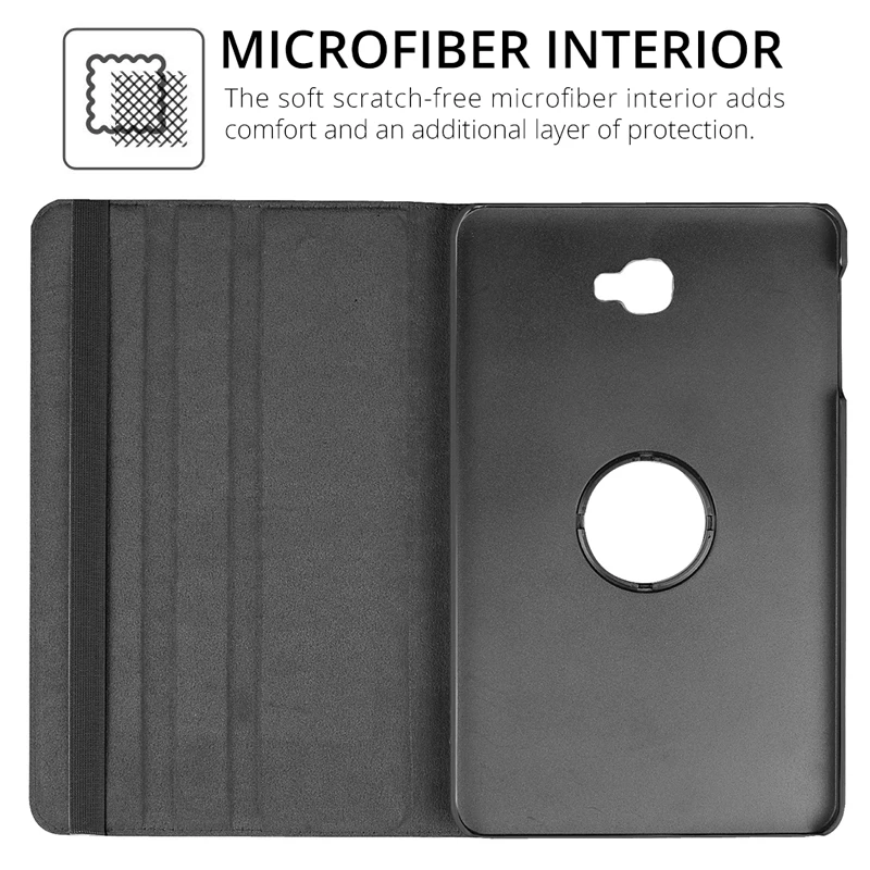 360 Rotating Case for Samsung Galaxy Tab A 10.1 2019 T510 SM-T515 S5E 10.5 T720 T590 T580 T560 T290 S6 Lite 10.4 P610 Case Cover-3