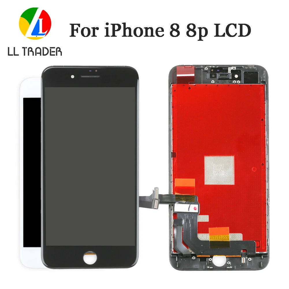 100% протестированный 5 шт./лот для iPhone 8 Plus ЖК-дисплей ЖК-экран Замена 8G P сенсорный