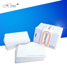 Cartão esperto do cartão da proximidade de 125 khz/13.56 mhz rfid para o sistema tk4100/em4200/f1108 do controle de acesso e do comparecimento do tempo cartão da identificação/ic