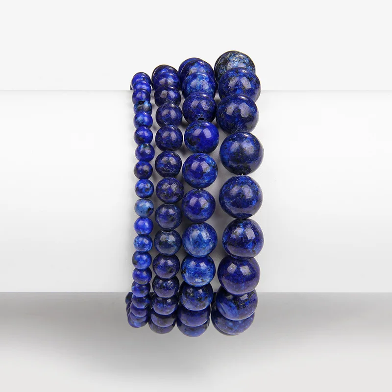 Braccialetto di perline di pietra quadrata naturale 8mm blu lapislazzuli agate turchesi bracciali di perline per accessori di gioielli donna uomo  36