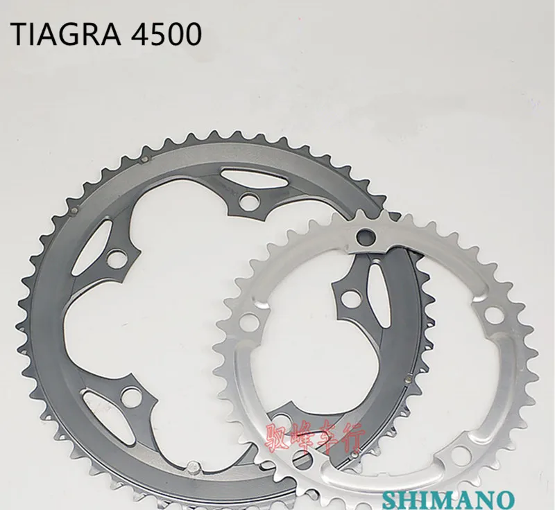 

Shimano TIAGRA 4500 Road Bicycle Bike 11 / 22 speed crankset Chainring chain wheel Set 52 39T