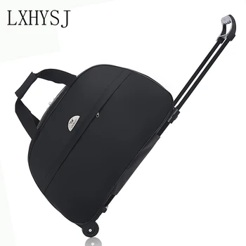 

Luggage Bags Travel Duffle Trolley bag Rolling Suitcase Trolley Women Men Traveler Bag With Wheel Handbag Weekend Package ZY669