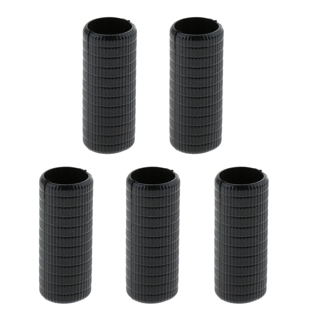 Finest 5Pcs Rubber Cellos Bow Skin Black DIY For Cellist Luthier Tool
