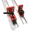 Cerca de perfil de aluminio de 600mm/800mm altura de 74mm con orugas en T y soportes deslizantes conector de cerca para carpintería ► Foto 2/6