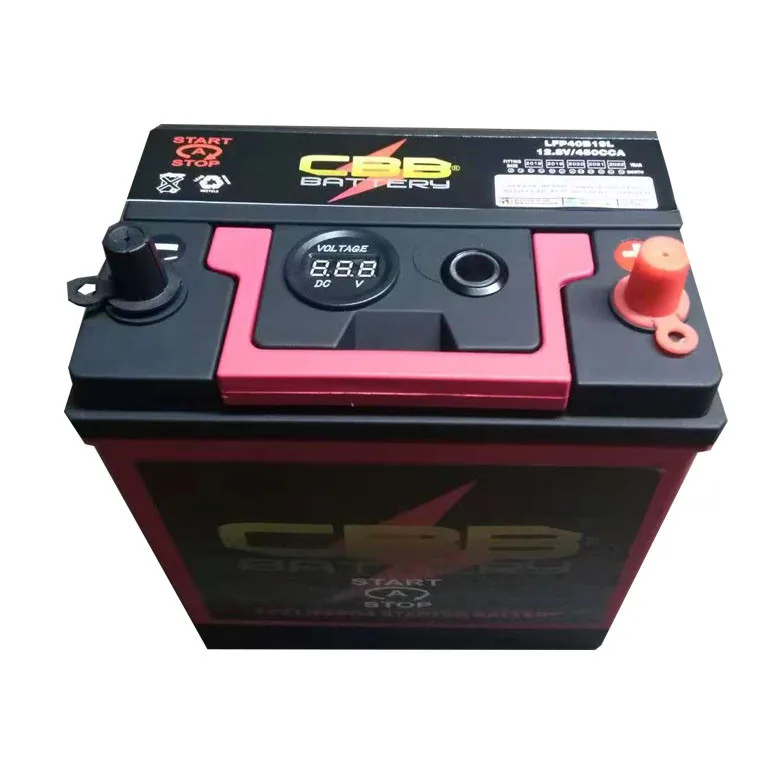 

Lithium Ion Car Battery LFP40B19L 12V 24Ah NS40ZL starter battery lithium battery
