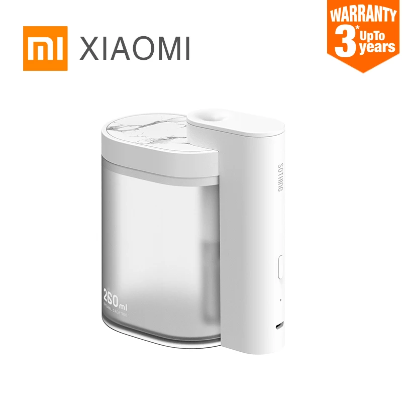 XIAOMI MIJIA SOTHING Настольный увлажнитель воздуха Арома трансляции ароматерапия диффузор эфирное масло теплый туман чайник тихий