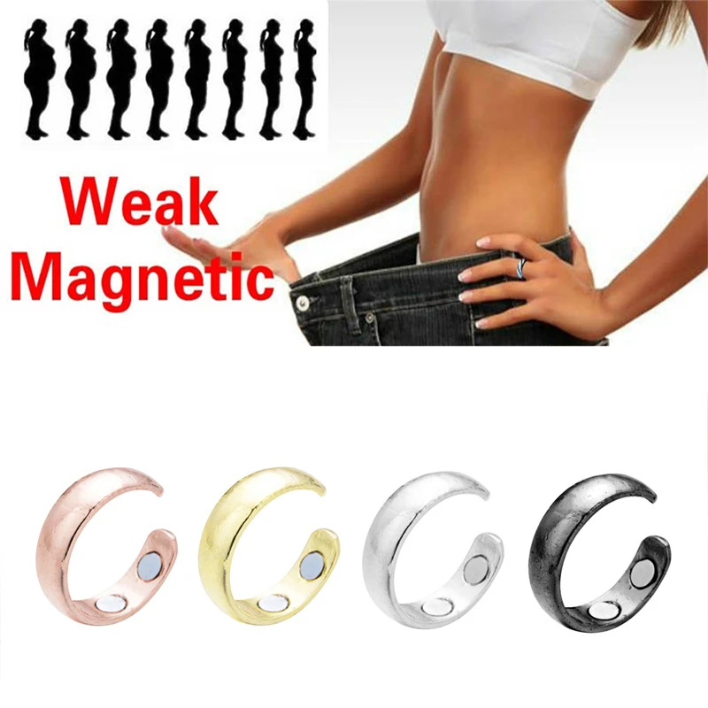 

Magnetic Slimming Rings Natural Fat Burning Slimming Ring Magnetic Stimulation Acupoint Burning Fat Slimming Body HealthCare