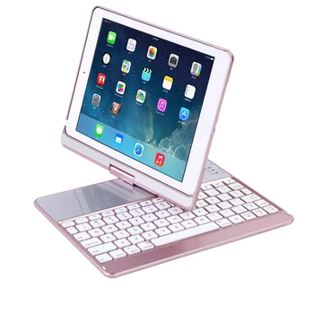 

Cool Backlight Wireless Keyboard For Ipad Air 1 2 Pro 9.7 Blutooth Keyboard 360 Degree Rotation Power-Saving Keyboards