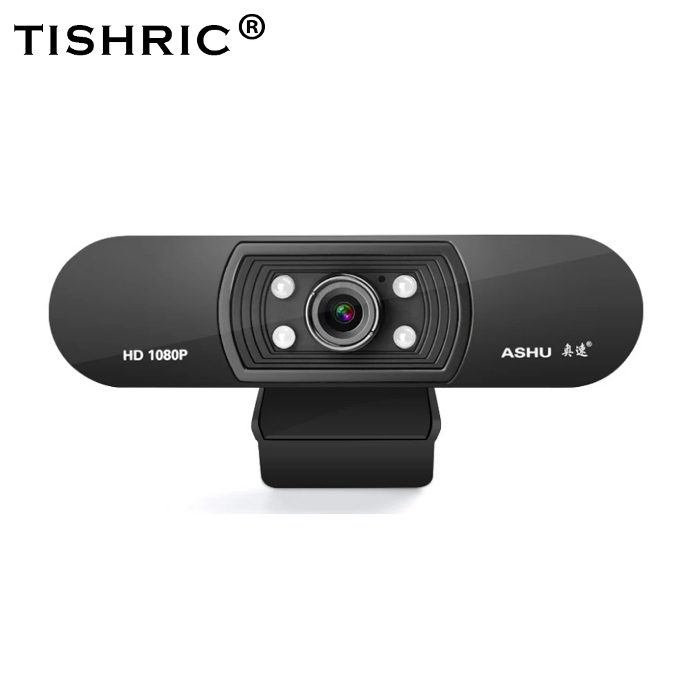Ashu H800 Full HD веб камера 1080p Веб с микрофоном USB Компьютерная ночное видение ПК