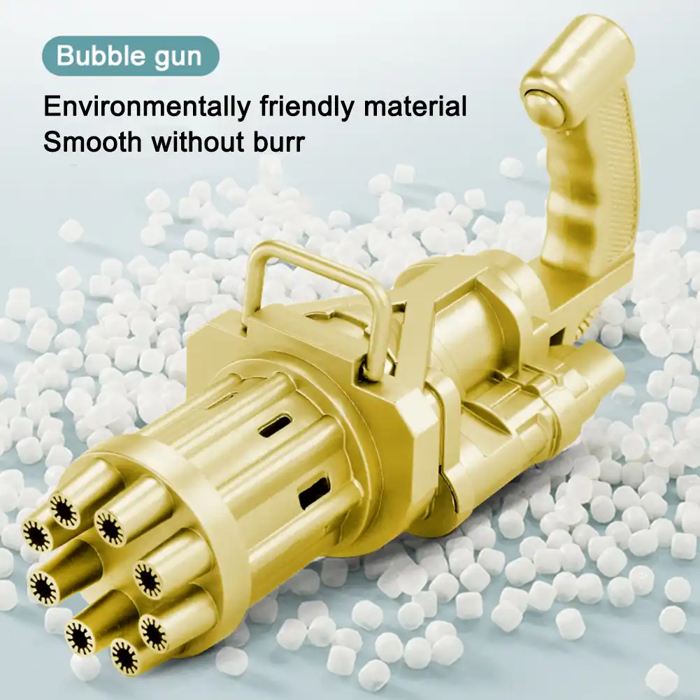 Pistolet /À Bulles De Savon Magic Pistolet Jouet pour Enfants Machine /À Bulles /Électrique Gatling Bubble Machine Jeux D/ét/é pour Enfants pour Activit/és De Plein Air D/ét/é