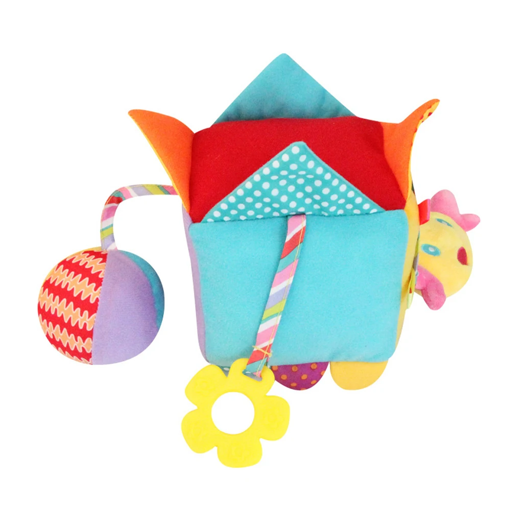 Developmental Soft Toys Easy To Grasp Baby Rattles Help Develop Toddlers Motor Skills For Baby