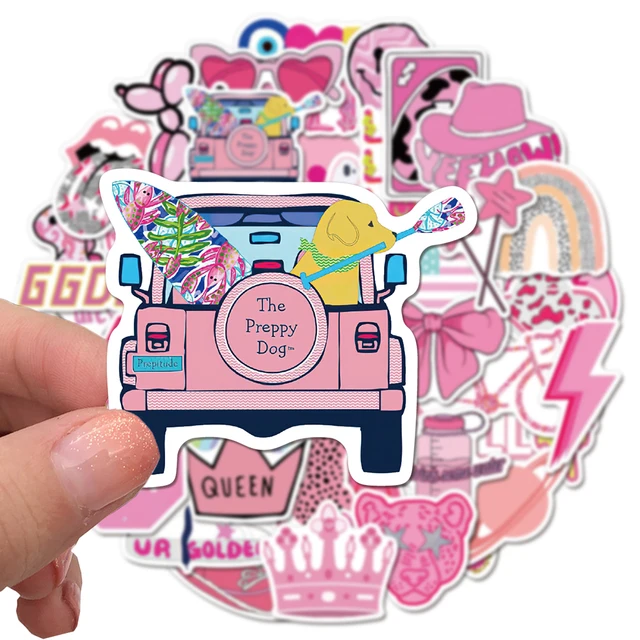 Pink Be Kind Aesthetic Sticker Pack | Photographic Print