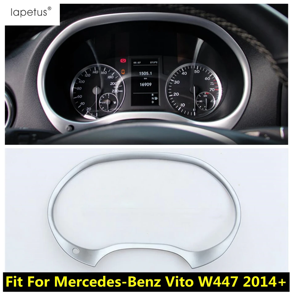Аксессуары Lapetus подходят для Mercedes-Benz Vito W447 2014 - 2019 приборной панели рамка экрана