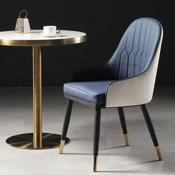 

Nordic Dining Chair Light Luxury Modern Minimalist Dressing Chair Home Stool Backrest Computer Office Chair Leisure Chair