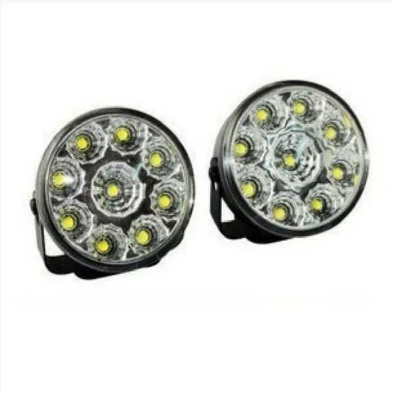 

Universally Motors LED 9 Round Light 9 LED Lamp Fog Lamp Lights
