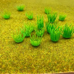 Modelo de arbustos de árboles a escala 1:87/1:100 HO, flor, hierba, bosque, vegetación, plantas de construcción, parque, jardín, diseño de paisaje en miniatura