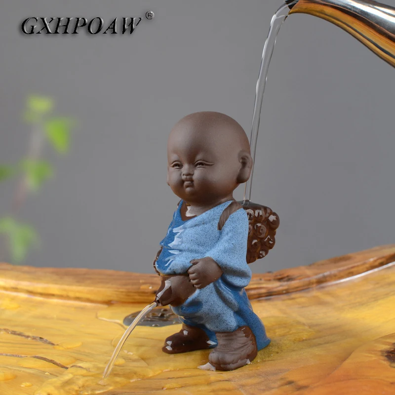 Чайный набор с пурпурным песком для домашних животных водный спрей украшения