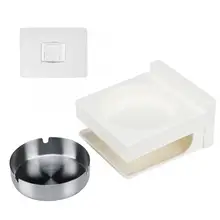 Многофункциональный настенный держатель пепельницы для дома, офиса, автомобиля, отеля, ресторана, бара