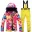 Лыжные костюмы ARCTIC QUEEN, куртки, штаны, женские комплекты для сноубординга, женская зимняя спортивная одежда, лыжная куртка, дышащая, водонепроницаемая - Цвет: COLOR 13