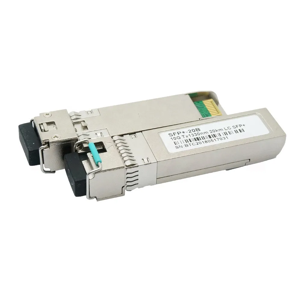1 Pair 10G SFP BIDI 20KM 1270nm/1330nm LC