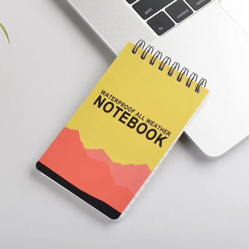 Водонепроницаемый блокнот язык обучения катушки книга лексика дневник тетрадь путешествия