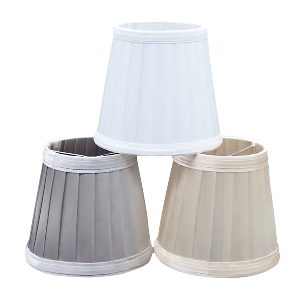 

Mikksire Art Deco Lampshade Vintage Pleated Wall Lamp Fabric Lampshade Nordic Style Modern Lamp Cover For Home Decoration B1