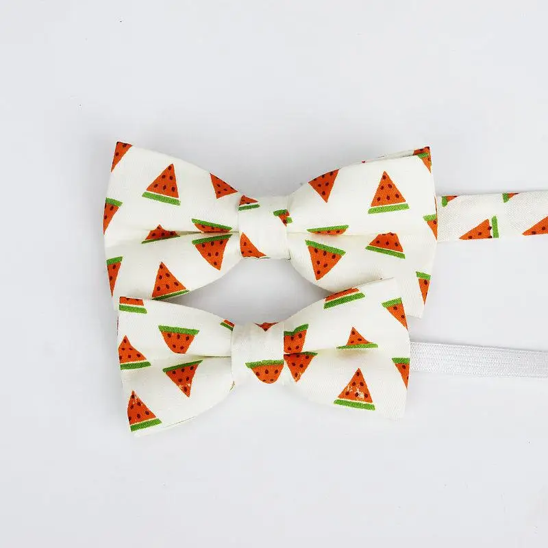 Bowtie sets Новые Брендовые мужские комплекты с милым принтом и галстуком-бабочкой для мальчиков и девочек, милые женские галстуки-бабочки - Цвет: Bowtie sets
