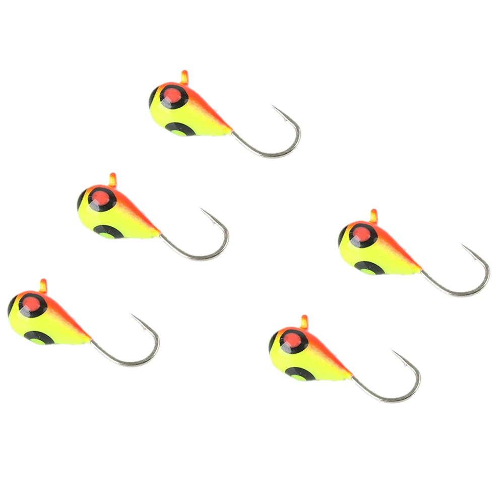 5pc Ice jig 072 Maximumcatch 16#14#12# вольфрамовый джиг для подледной рыбалки 0,42 г-1,90 г/11 мм-17 мм японский крючок для зимней рыбалки - Цвет: 5pc Ice jig 072