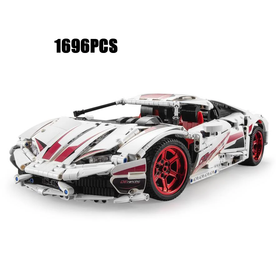 Technic 2,4 Ghz блок дистанционного управления на радиоуправлении 1:10 масштаб bull логотип Германия lambt LP610 модель спортивного автомобиля rc игрушка с коллекцией светильник